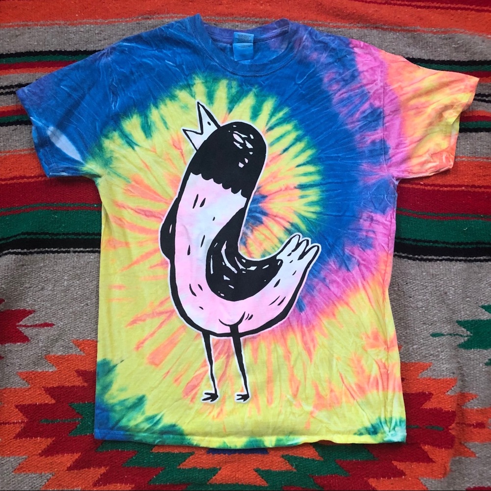 The Wonder Years tie-dye band tee-shirt